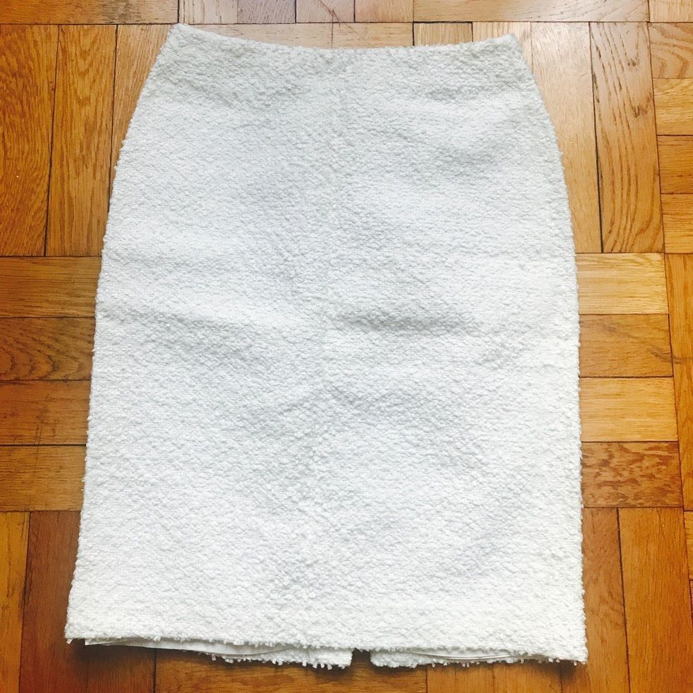 J Crew Snowflake Pencil Skirt